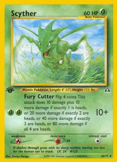 Scyther #46 from Neo Discovery