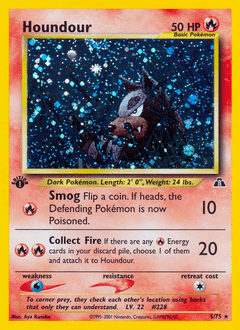 Houndour #5 from Neo Discovery