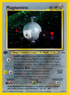 Magnemite #7 from Neo Discovery
