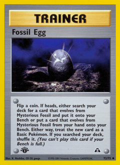 Fossil Egg #72 from Neo Discovery