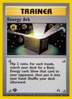 Energy Ark #75 from Neo Discovery