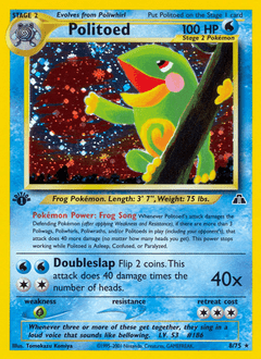 Politoed #8 from Neo Discovery