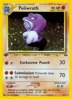 Poliwrath #9 from Neo Discovery