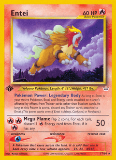 Entei #17 from Neo Revelation
