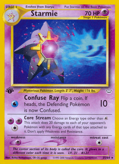 Starmie #25 from Neo Revelation
