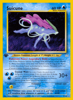 Suicune #27 from Neo Revelation