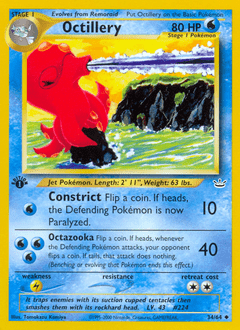 Octillery #34 from Neo Revelation