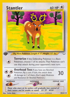 Stantler #38 from Neo Revelation