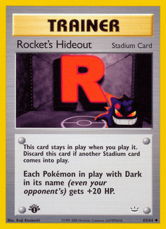 Rocket's Hideout #63 by Keiji Kinebuchi