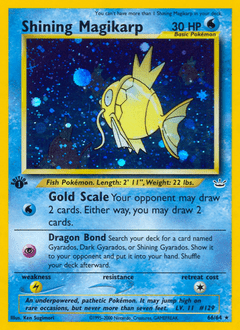 Shining Magikarp #66 from Neo Revelation