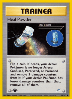Heal Powder #104 from Neo Destiny