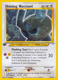Shining Noctowl #110 from Neo Destiny