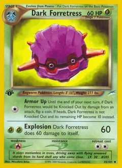 Dark Forretress #35 from Neo Destiny