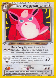 Dark Wigglytuff #40 from Neo Destiny