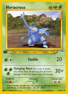 Heracross #41 from Neo Destiny