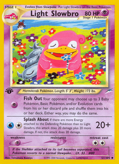Light Slowbro #51 from Neo Destiny