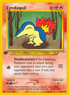 Cyndaquil #61 from Neo Destiny