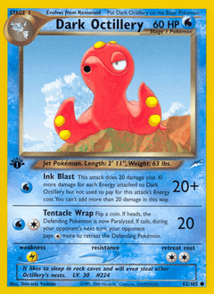 Dark Octillery #62 from Neo Destiny