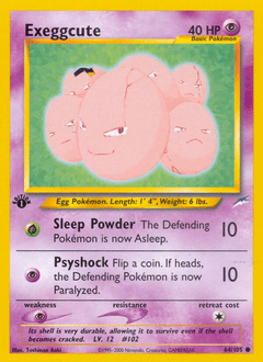 Exeggcute #64 from Neo Destiny