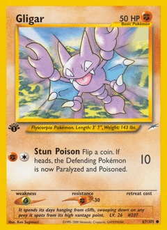 Gligar #67 from Neo Destiny