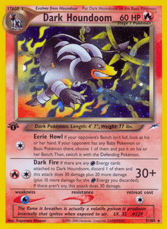 Dark Houndoom #7 from Neo Destiny