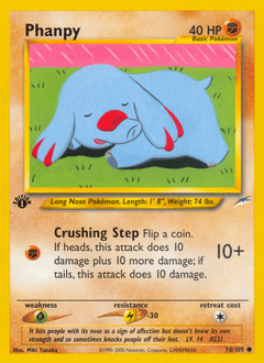 Phanpy #76 from Neo Destiny
