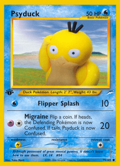 Psyduck #79 from Neo Destiny