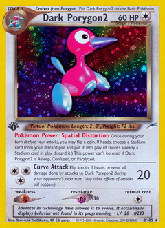 Dark Porygon2 #8 from Neo Destiny