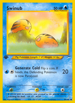 Swinub #84 from Neo Destiny
