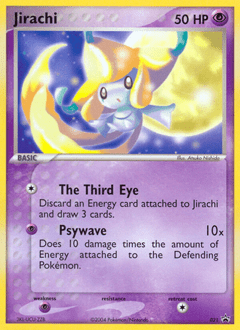 Jirachi #21 from Nintendo Black Star Promos
