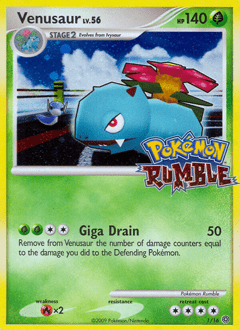 Venusaur #1 from Pokémon Rumble
