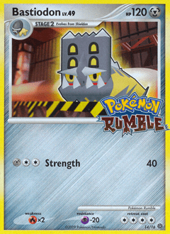 Bastiodon #14 from Pokémon Rumble