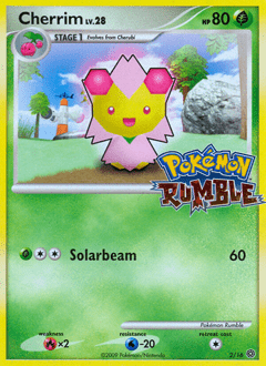 Cherrim #2 from Pokémon Rumble
