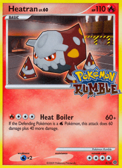 Heatran #4 from Pokémon Rumble