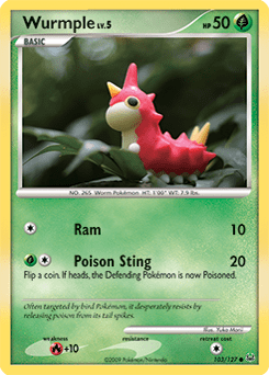 Wurmple #103 by Yuka Morii