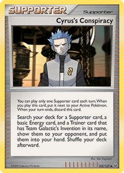 Cyrus's Conspiracy #105 by Ken Sugimori