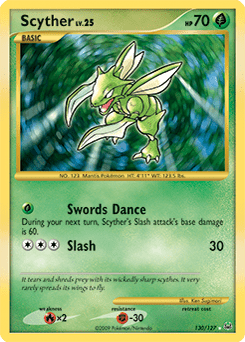 Scyther #130 by Ken Sugimori