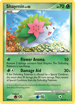 Shaymin #14 from Platinum