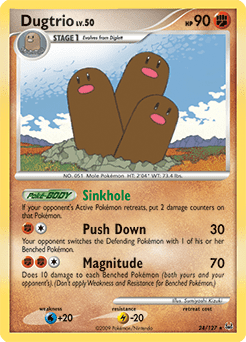 Dugtrio #24 by Sumiyoshi Kizuki