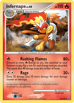 Infernape #31 by Kouki Saitou