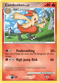 Combusken #45 from Platinum