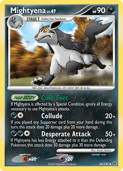Mightyena #54 by Kouki Saitou