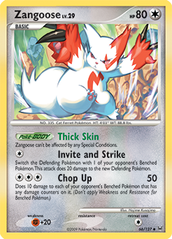Zangoose #66 by Hajime Kusajima