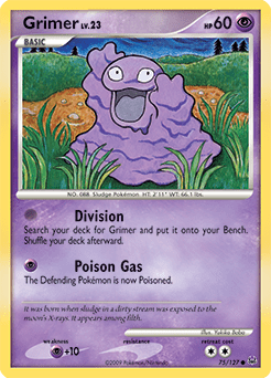 Grimer #75 from Platinum
