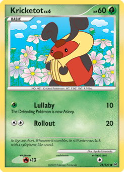 Kricketot #78 from Platinum