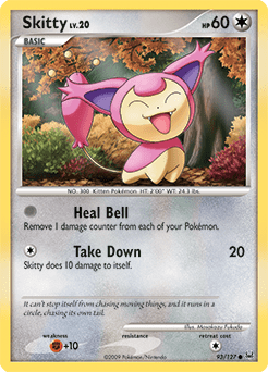 Skitty #93 from Platinum