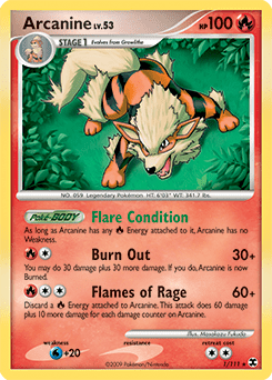 Arcanine #1 from Rising Rivals