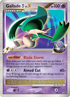 Gallade 4 #106 from Rising Rivals