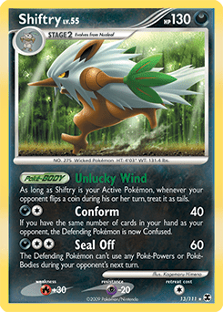 Shiftry #13 from Rising Rivals