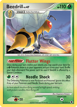 Beedrill #15 from Rising Rivals